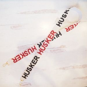 Beaded Nebraska Cornhusker Husker Purse Strap